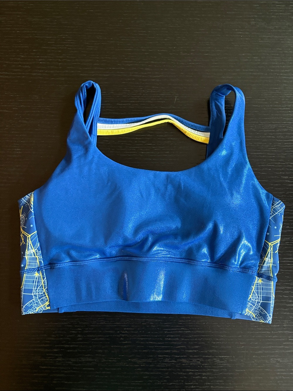 Crowned Athletics Harbor City Boston Marathon sports bra